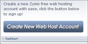 Create New Web Host Account